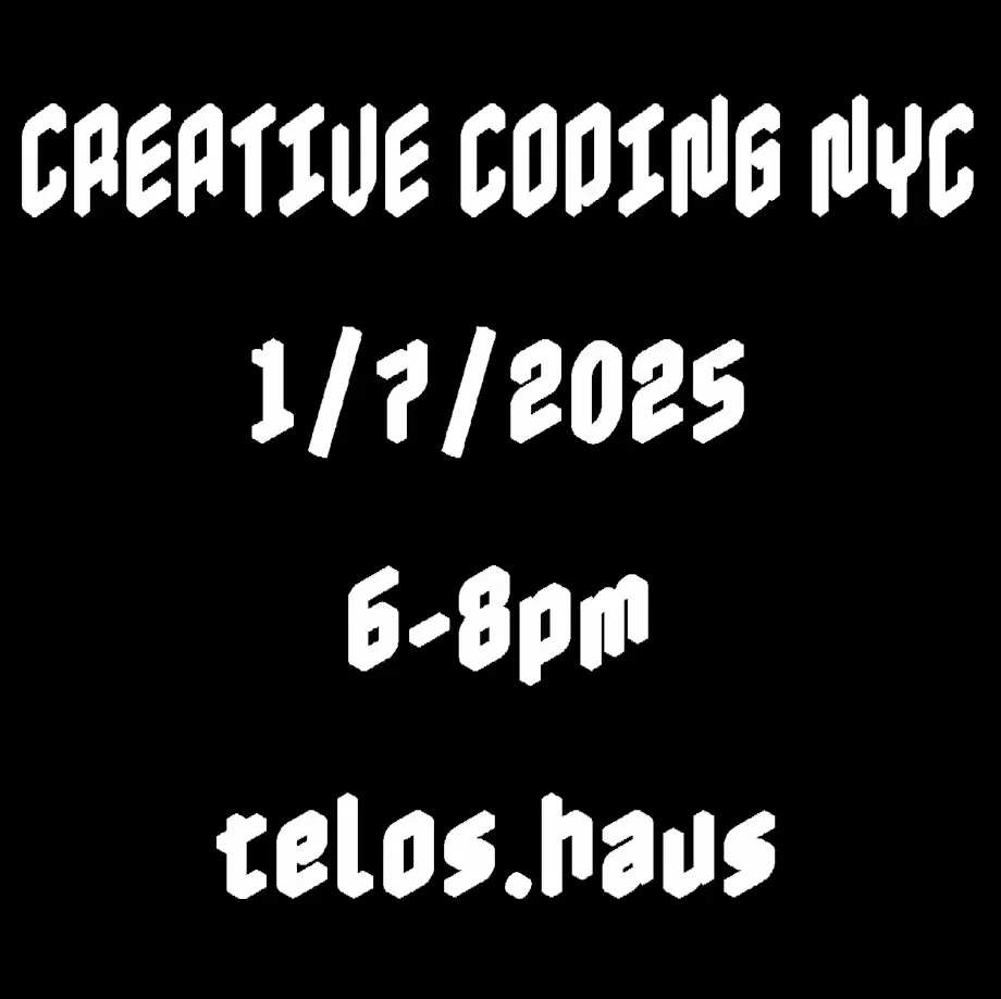 creative coding nyc