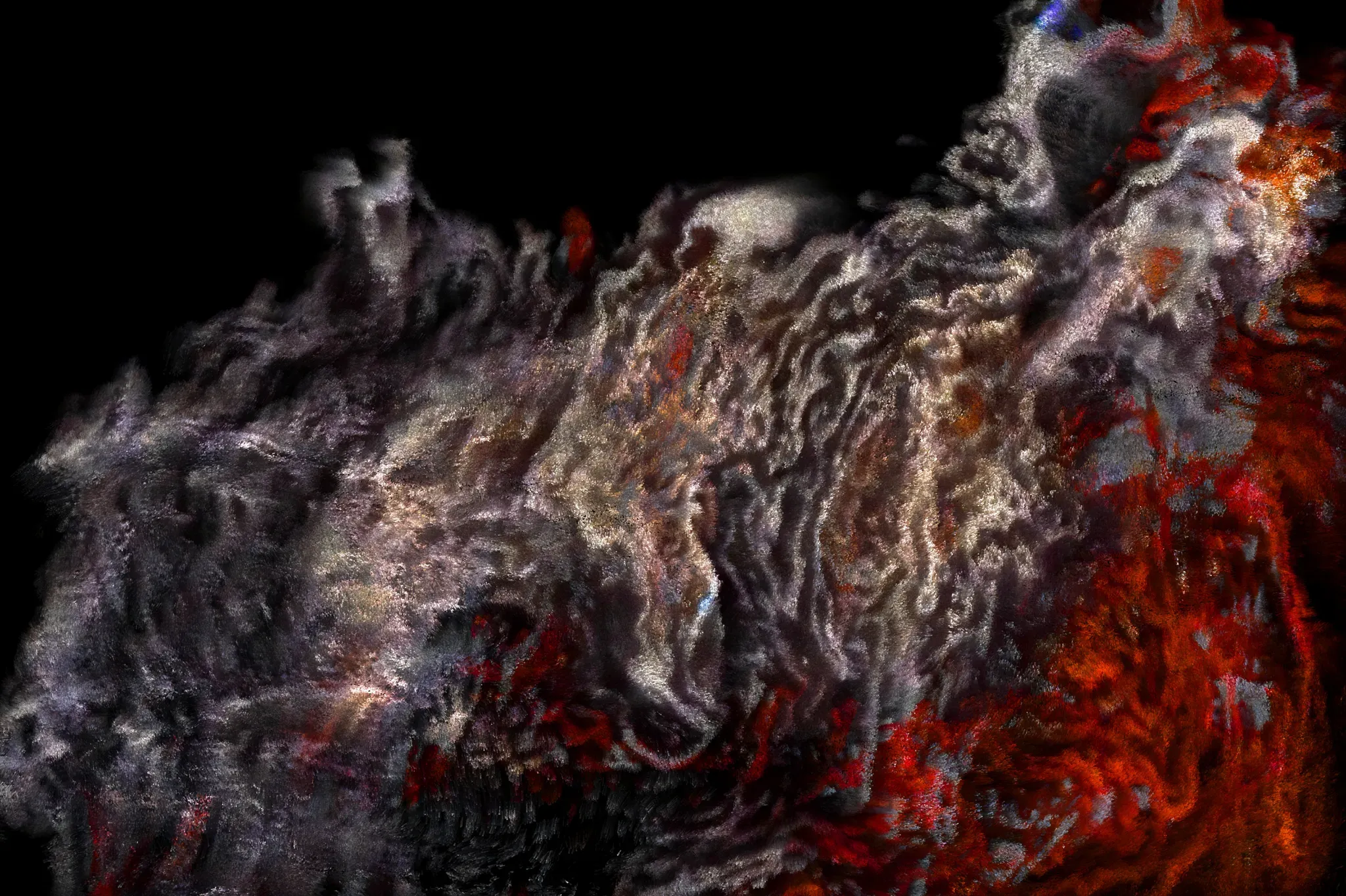 audioreactive painting in touchdesigner